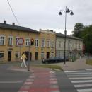 Kartuzy, skrzyżowanie ulic 3 maja i Jeziornej